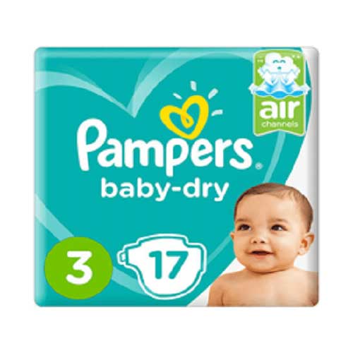 Pampers Baby Diapers, No 3 