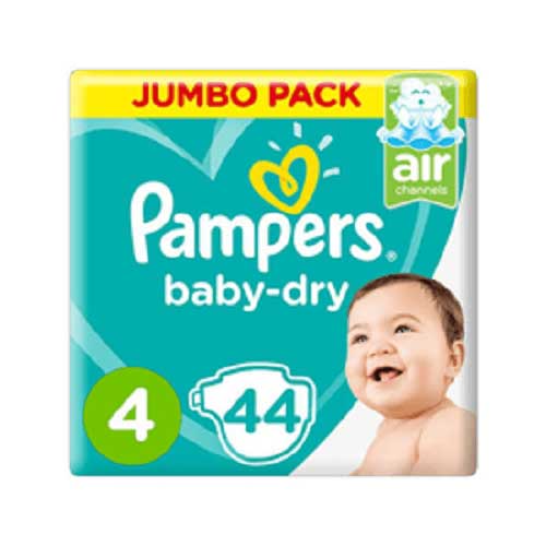 Pampers Baby Diapers, No 4 Pampers
