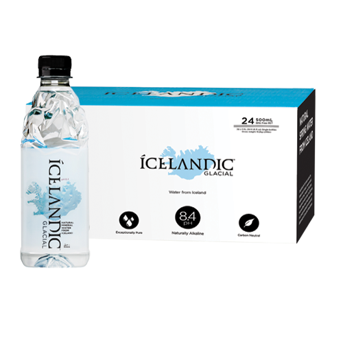 ICELANDIC Glacial Natural Mineral Water (PET) 